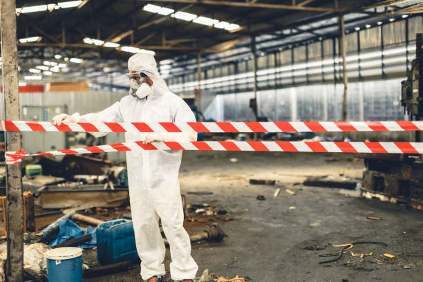 Professional Infectious Disease Decontamination technician working in Mount Pleasant, PA